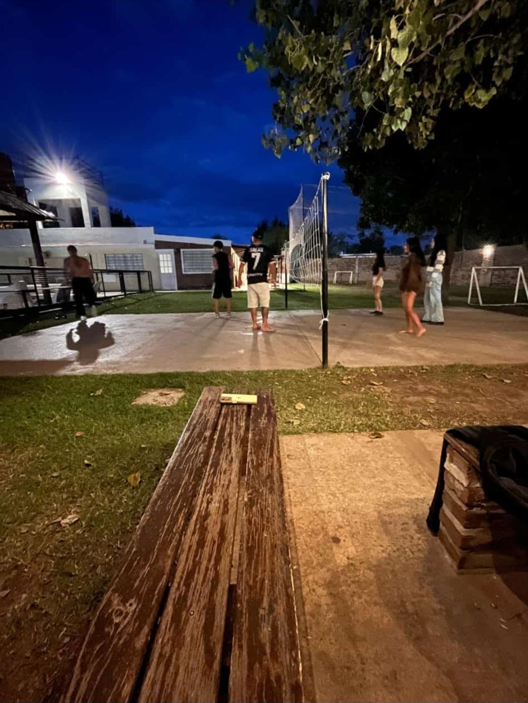 Cancha de Básquet y voley 